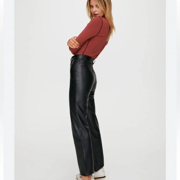 ARITZIA アリツィア 人気定番パンツ ブラック ARITZIA アリツィア 人気定番パンツ ブラック